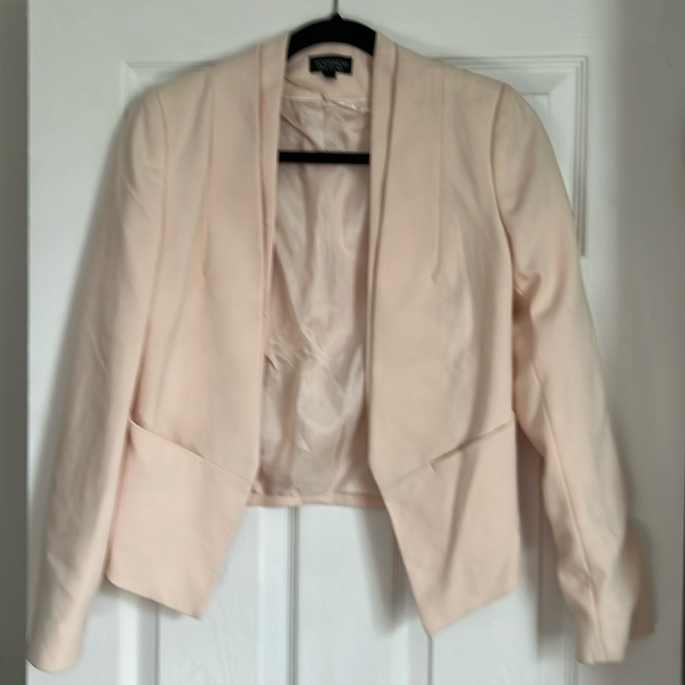 Peach blazer